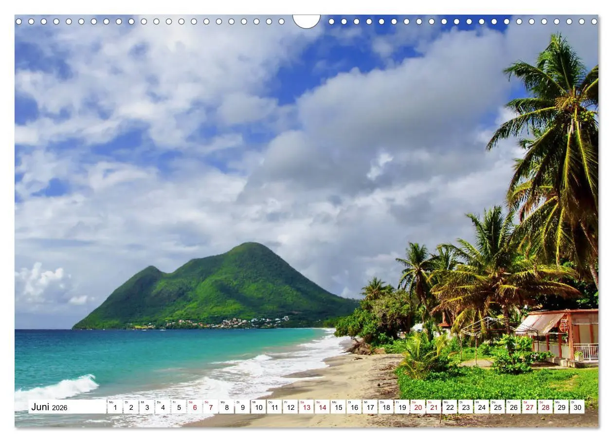Bild: 9783457864401 | Martinique, die Traumstrände (Wandkalender 2026 DIN A3 quer),...