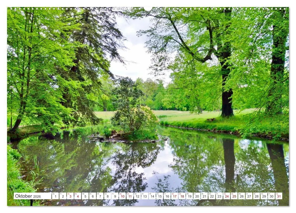 Bild: 9783516714401 | Fürst-Pückler-Park und Schloss - Bad Muskau (Wandkalender 2026 DIN...