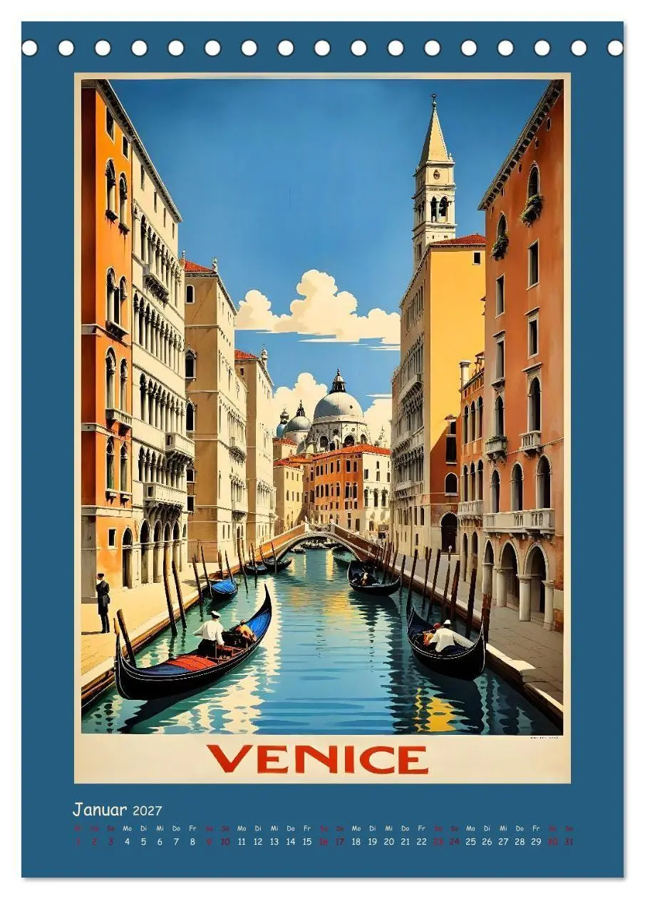 Bild: 9783516954401 | City Travel Poster - nostalgische Städtereise um die Welt...