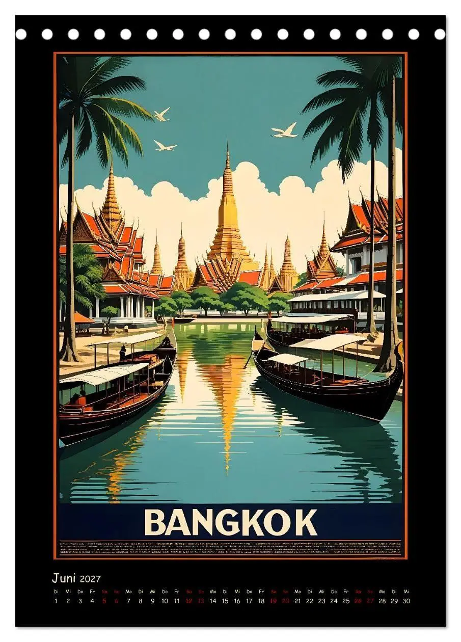Bild: 9783516954401 | City Travel Poster - nostalgische Städtereise um die Welt...