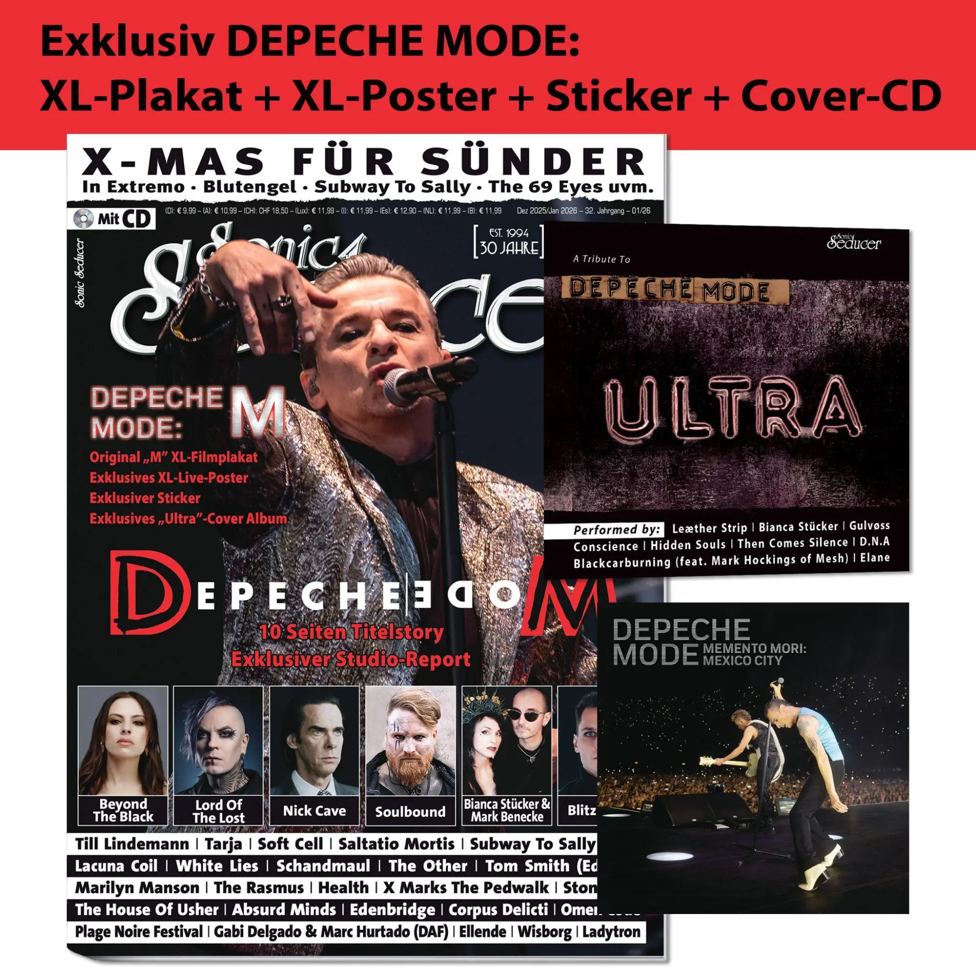Cover: 9783958974401 | Sonic Seducer 12/2025-01/2026 | Taschenbuch | Deutsch | 2025