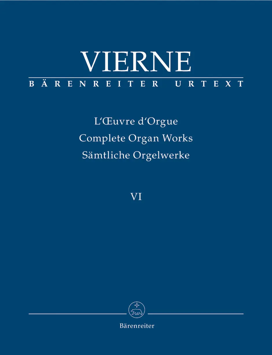 Cover: 9790006534401 | 6. Symphonie op. 59 | Sämtliche Orgelwerke 6, Bärenreiter Urtext