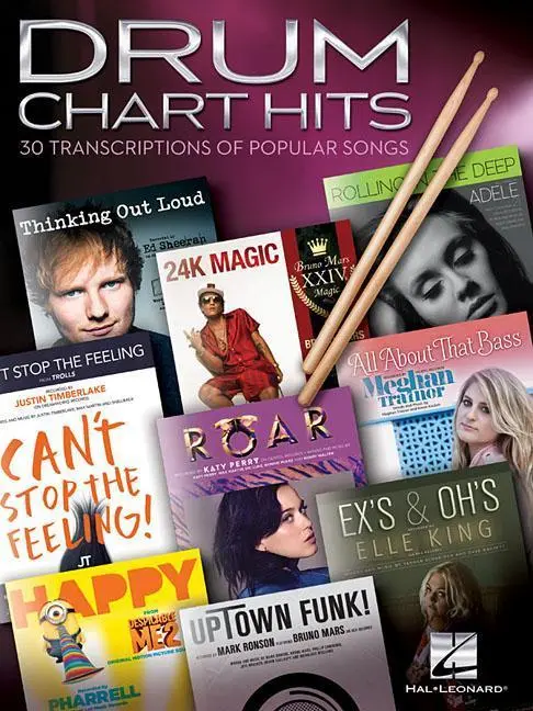 Cover: 888680684501 | Drum Chart Hits | 30 Transcriptions of Popular Songs | Taschenbuch