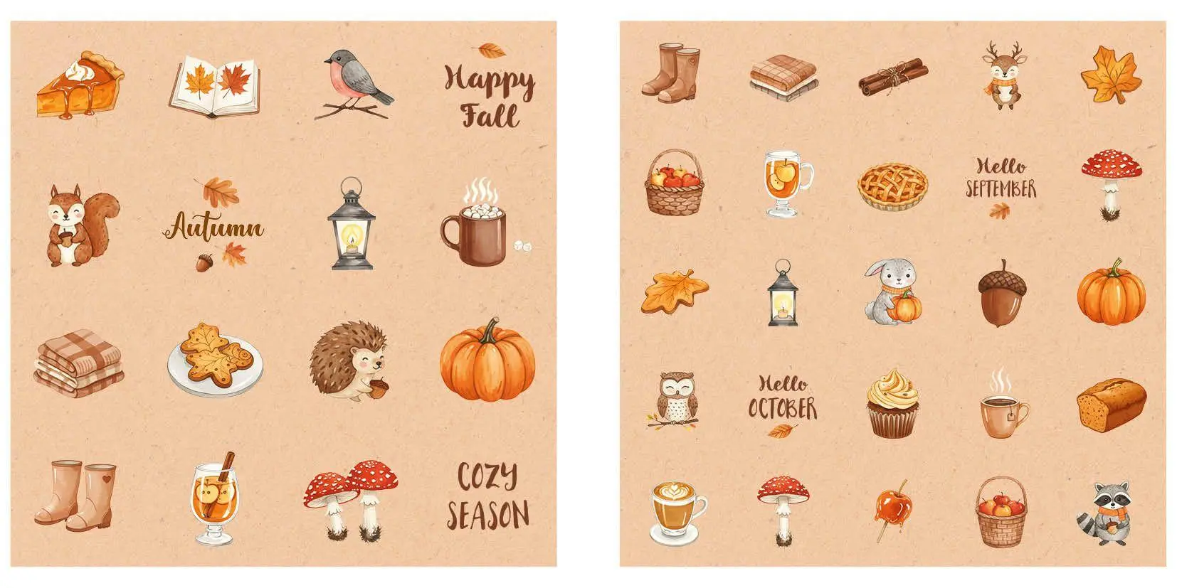 Bild: 4260478344501 | Sticker Love: Herbstzauber - Über 300 Etiketten und...