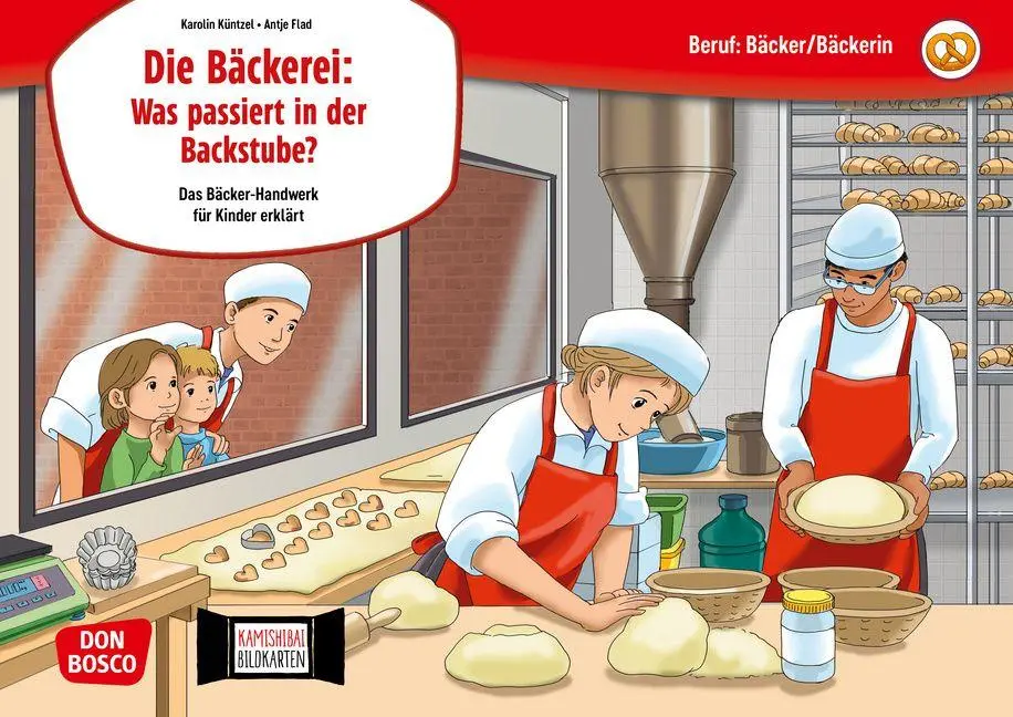 Cover: 4260694924501 | Die Bäckerei: Was passiert in der Backstube? Kamishibai Bildkartenset
