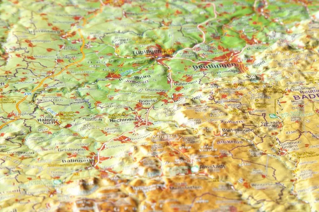 Bild: 4280000664501 | Reliefkarte Schwäbische Alb 1 : 430.000 | André Markgraf (u. a.)