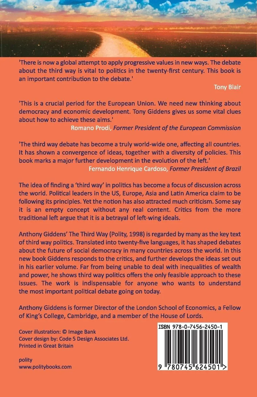 Rückseite: 9780745624501 | The Third Way and Its Critics | Sequel to "The Third Way" | Giddens