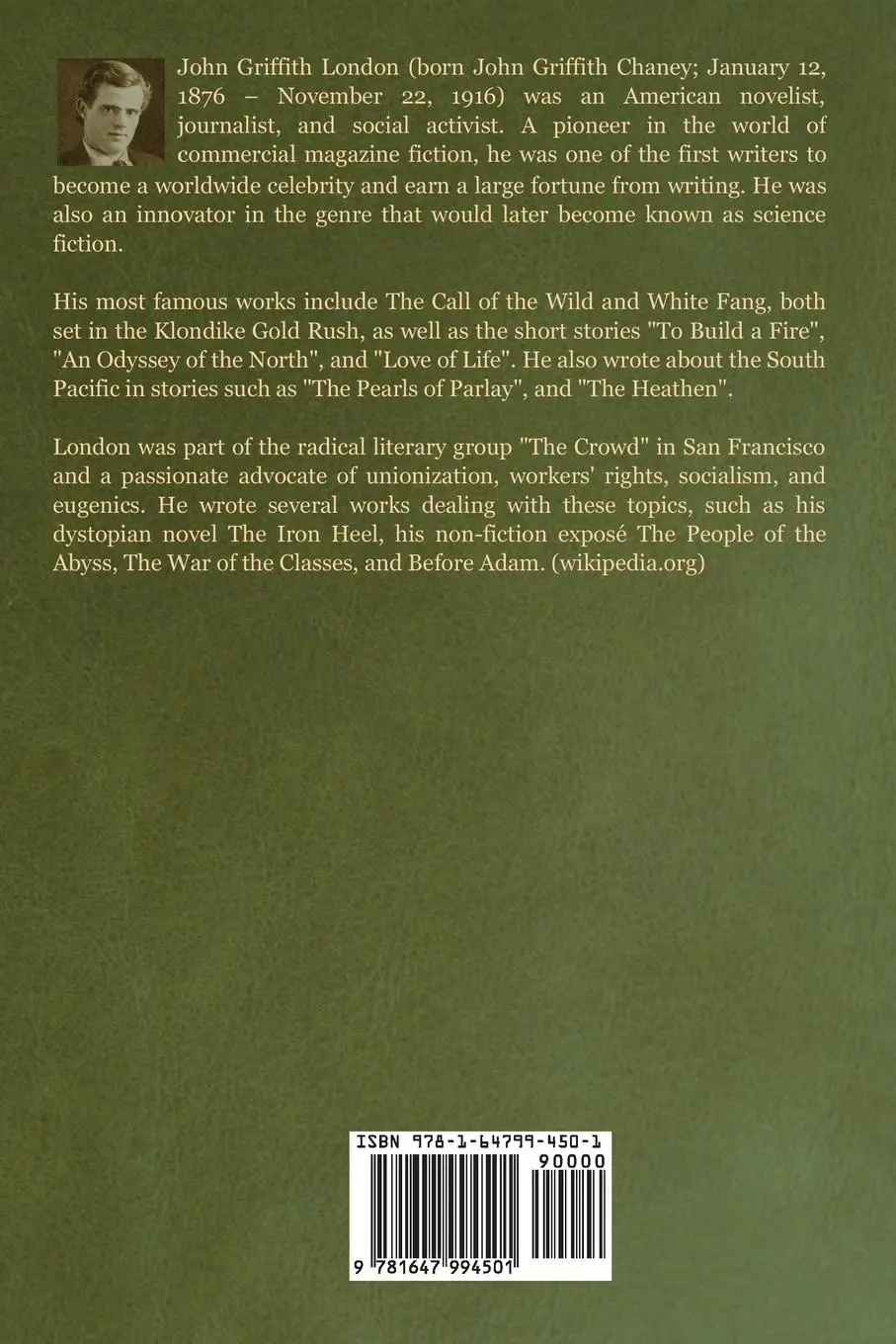 Rückseite: 9781647994501 | The Mutiny of the Elsinore | Jack London | Taschenbuch | Englisch