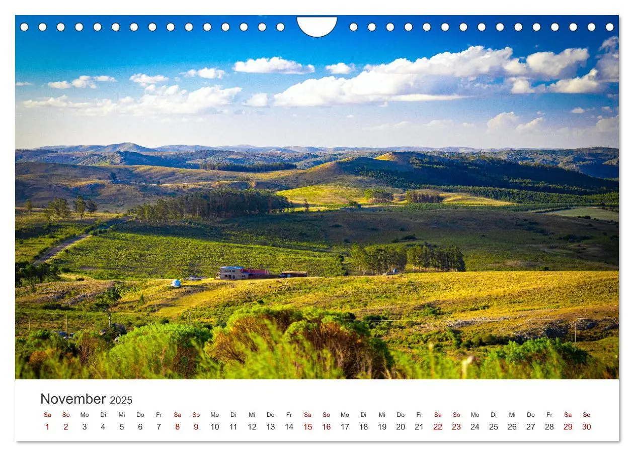 Bild: 9783383984501 | Uruguay - Tango, Strand und Natur. (Wandkalender 2025 DIN A4 quer),...