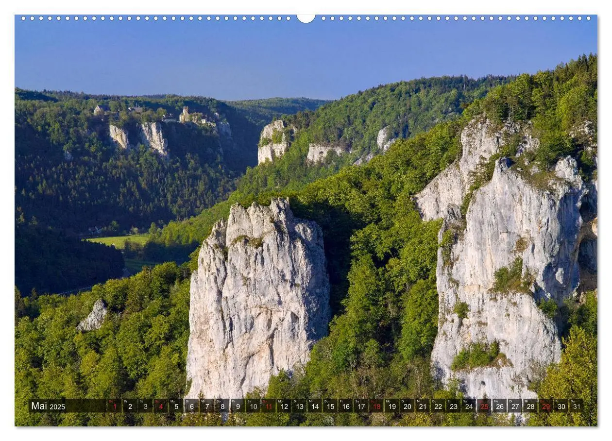 Bild: 9783435214501 | Mein Donautal (hochwertiger Premium Wandkalender 2025 DIN A2 quer),...