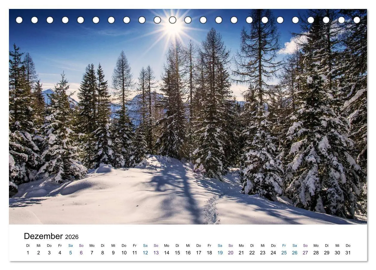 Bild: 9783457924501 | Ultental - Ein Jahr in Bildern (Tischkalender 2026 DIN A5 quer),...