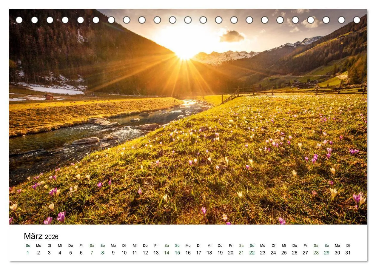 Bild: 9783457924501 | Ultental - Ein Jahr in Bildern (Tischkalender 2026 DIN A5 quer),...