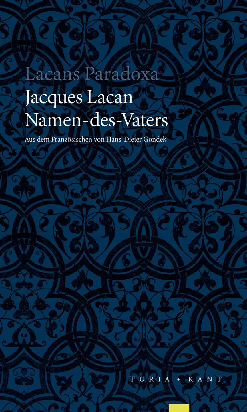 Cover: 9783851324501 | Namen-des-Vaters | Jacques Lacan | Taschenbuch | 106 S. | Deutsch