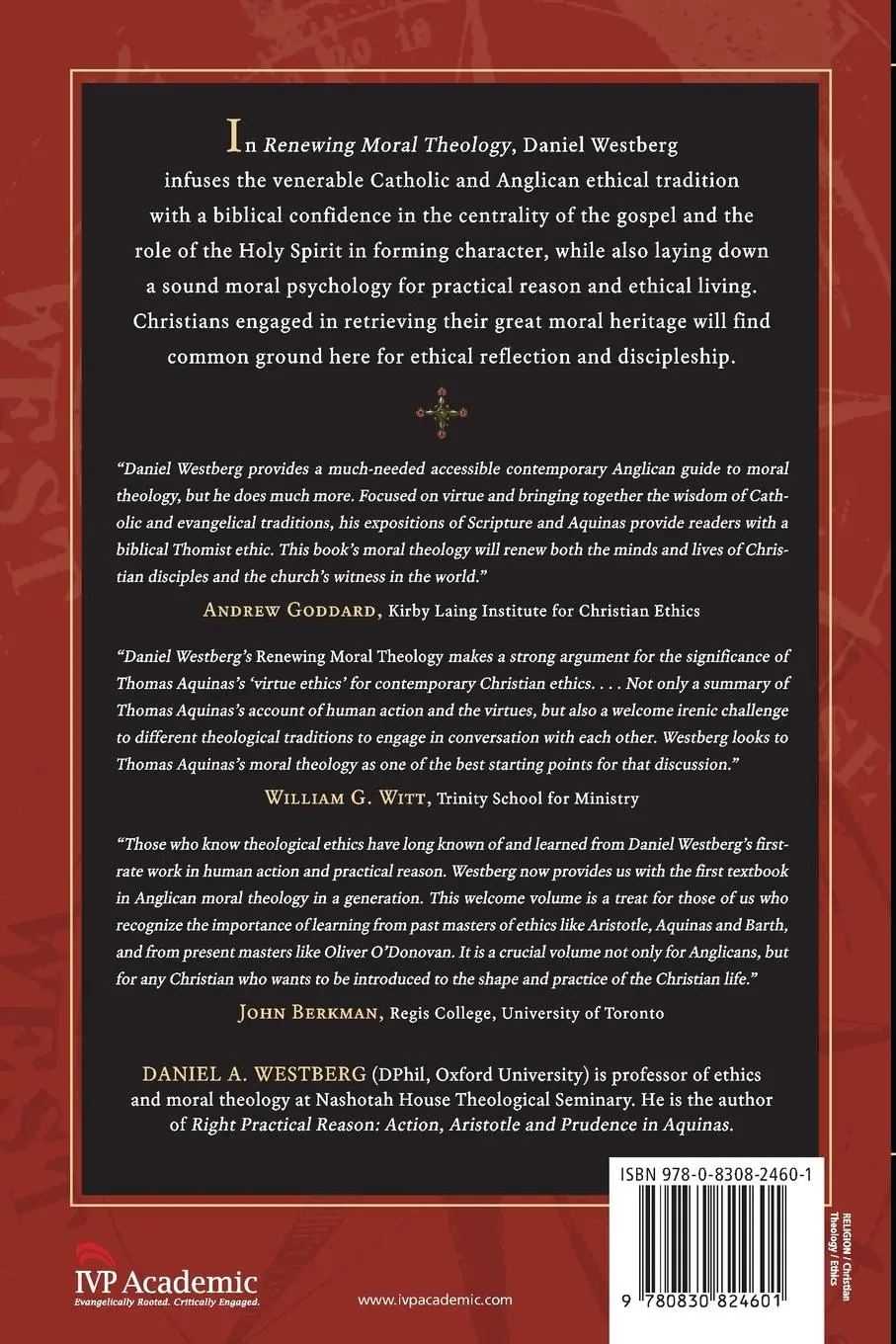 Rückseite: 9780830824601 | Renewing Moral Theology | Daniel A. Westberg | Taschenbuch | Englisch