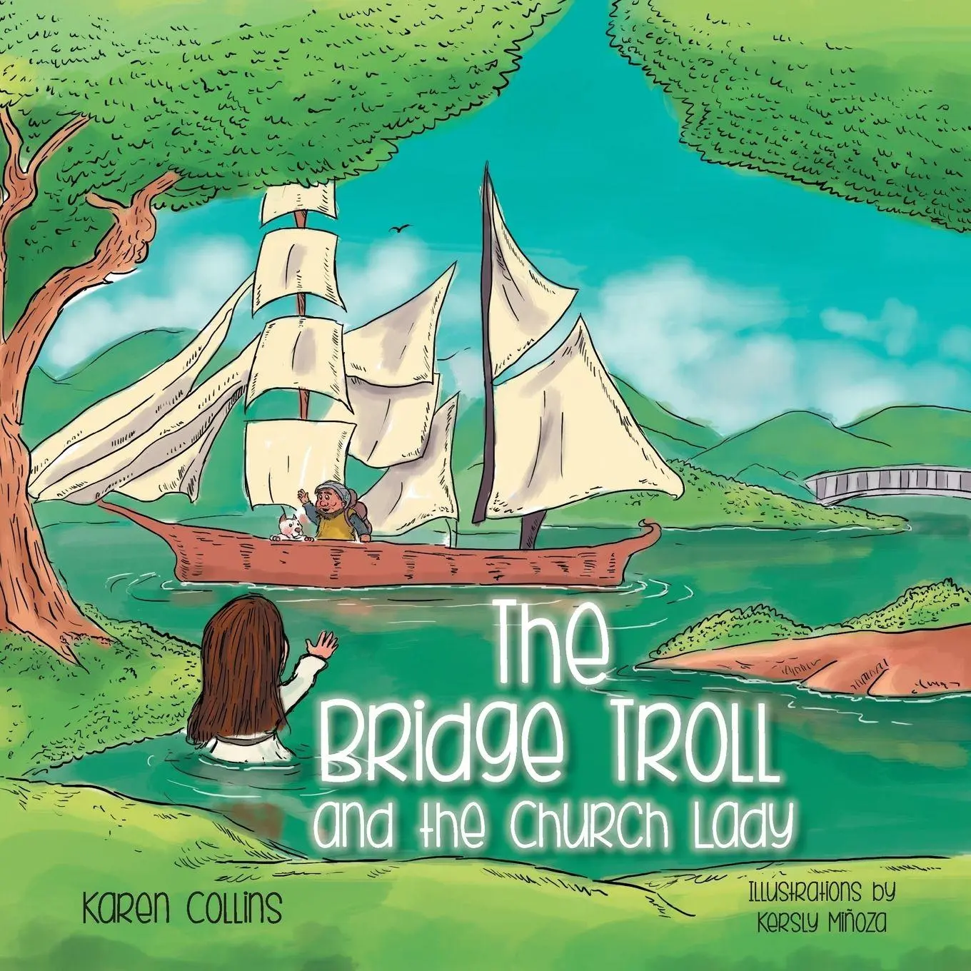 Cover: 9781499004601 | The Bridge Troll and the Church Lady | Karen Collins | Taschenbuch