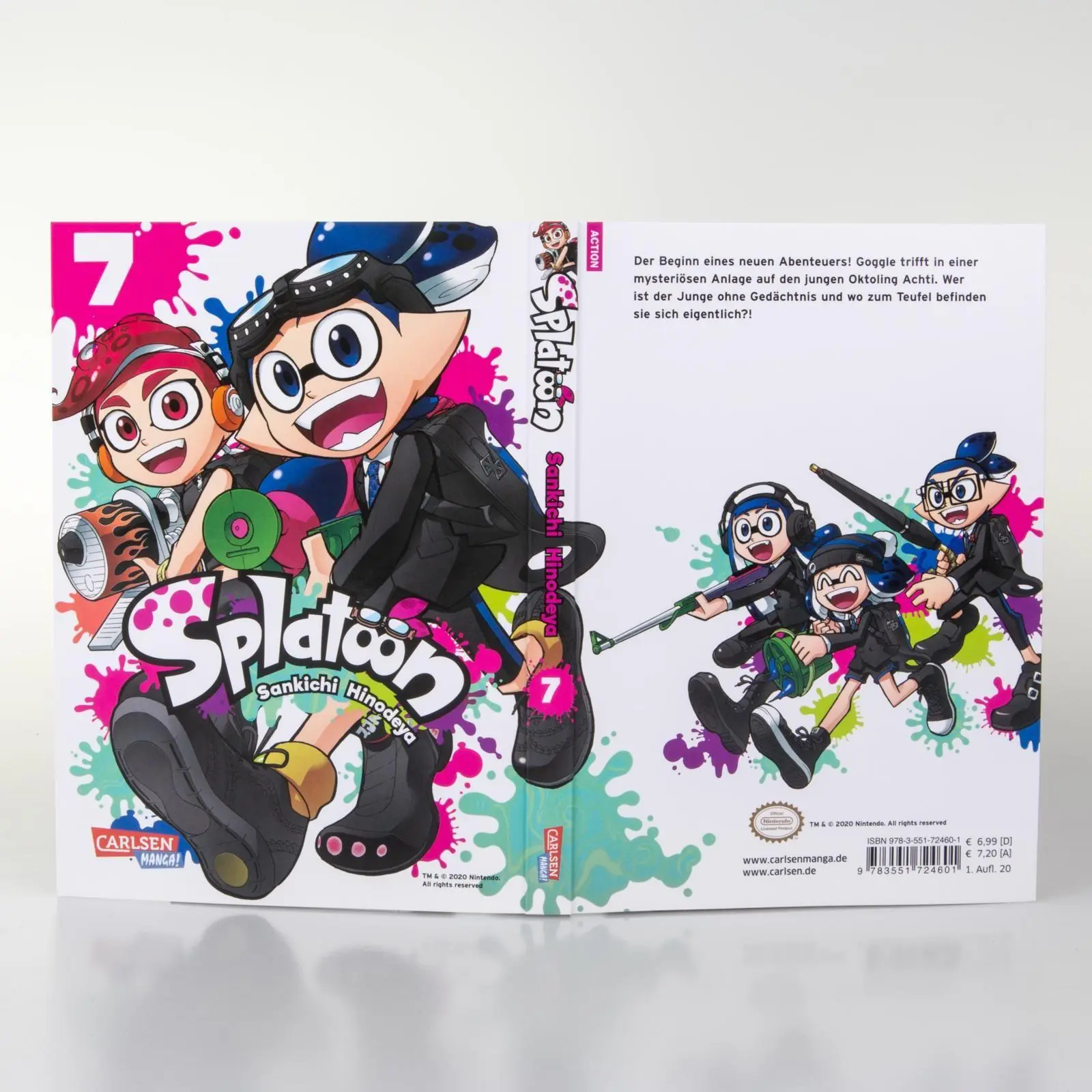 Bild: 9783551724601 | Splatoon 7 | Das Nintendo-Game als Manga! Ideal für Kinder und Gamer!