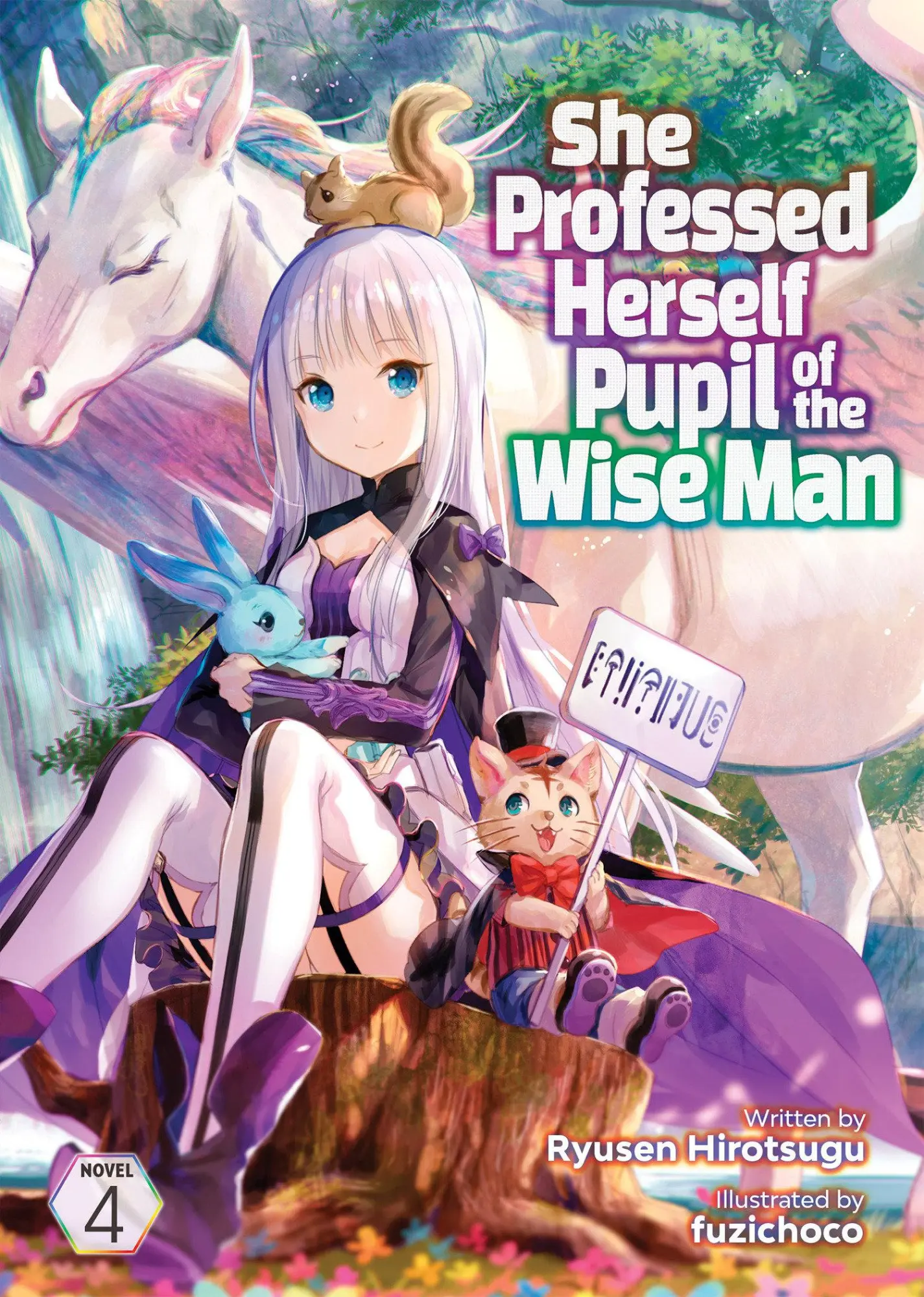 Cover: 9781648274701 | She Professed Herself Pupil of the Wise Man (Light Novel) Vol. 4
