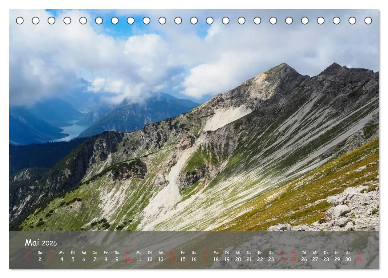 Bild: 9783457694701 | Ammergauer Alpen (Tischkalender 2026 DIN A5 quer), CALVENDO...