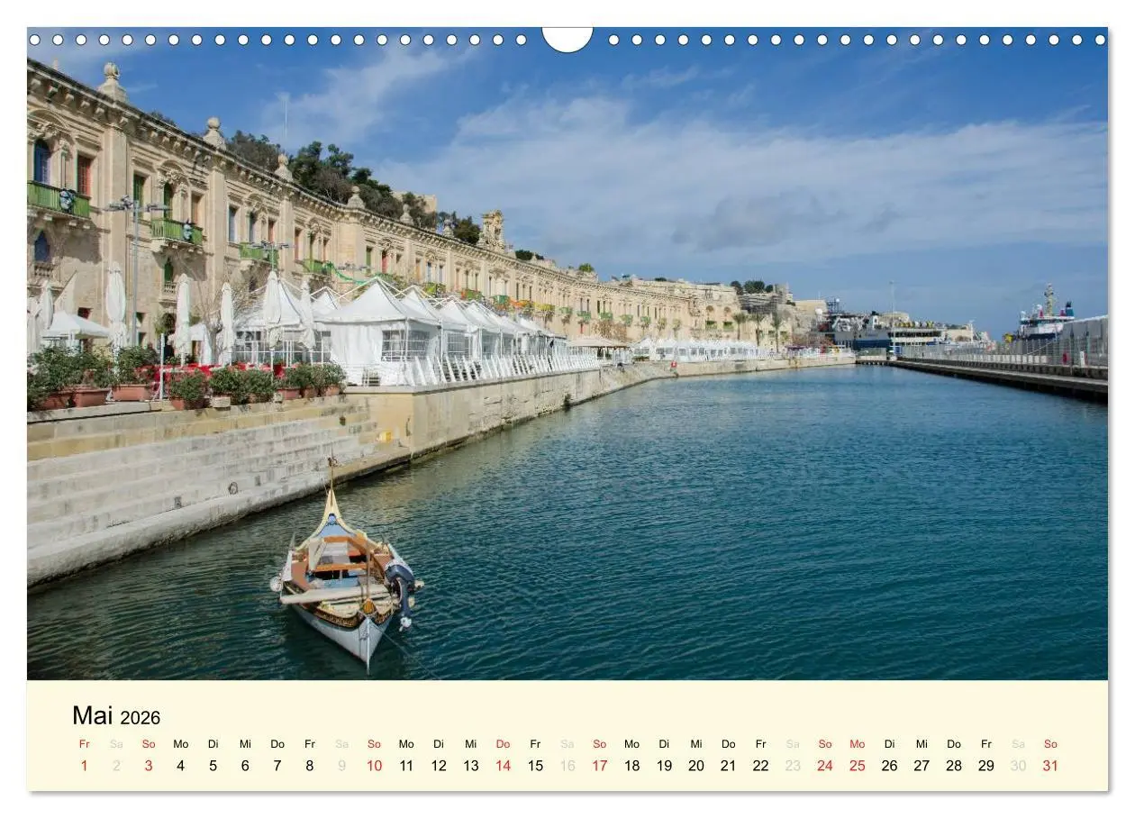 Bild: 9783516094701 | Malta und Gozo, Perlen im Mittelmeer (Wandkalender 2026 DIN A3...
