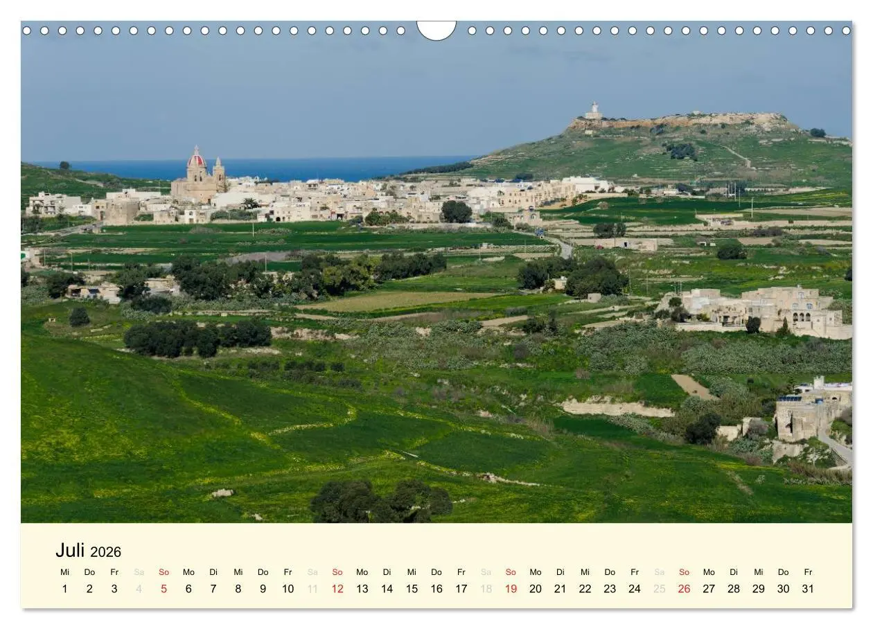 Bild: 9783516094701 | Malta und Gozo, Perlen im Mittelmeer (Wandkalender 2026 DIN A3...