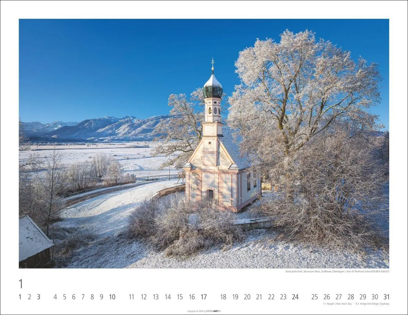 Bild: 9783839904701 | Bayern Kalender 2027 | Kalender | 14 S. | Deutsch | 2027 | Weingarten