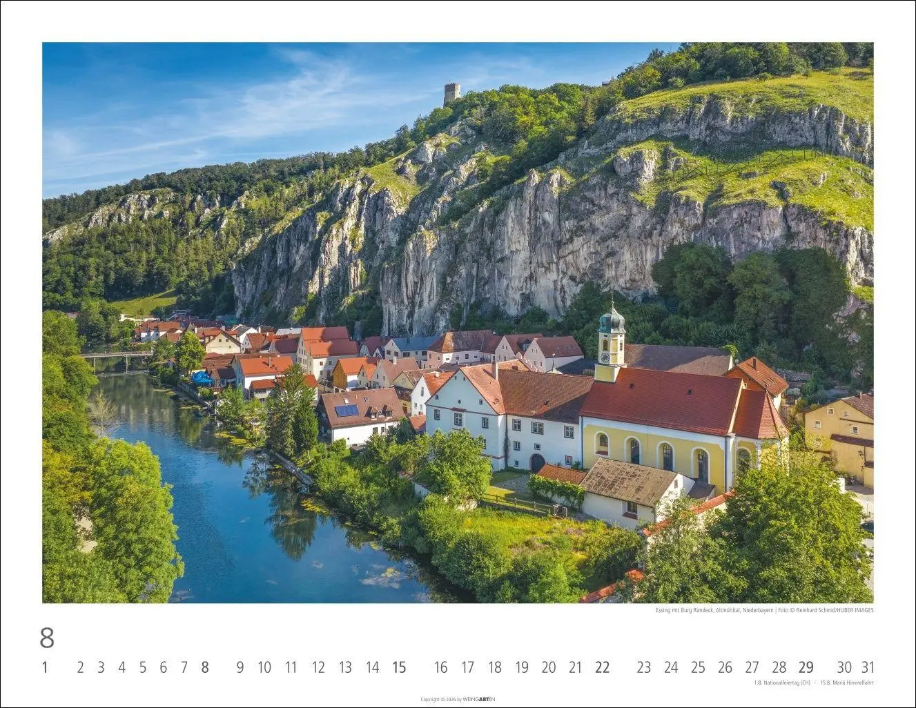Bild: 9783839904701 | Bayern Kalender 2027 | Kalender | 14 S. | Deutsch | 2027 | Weingarten