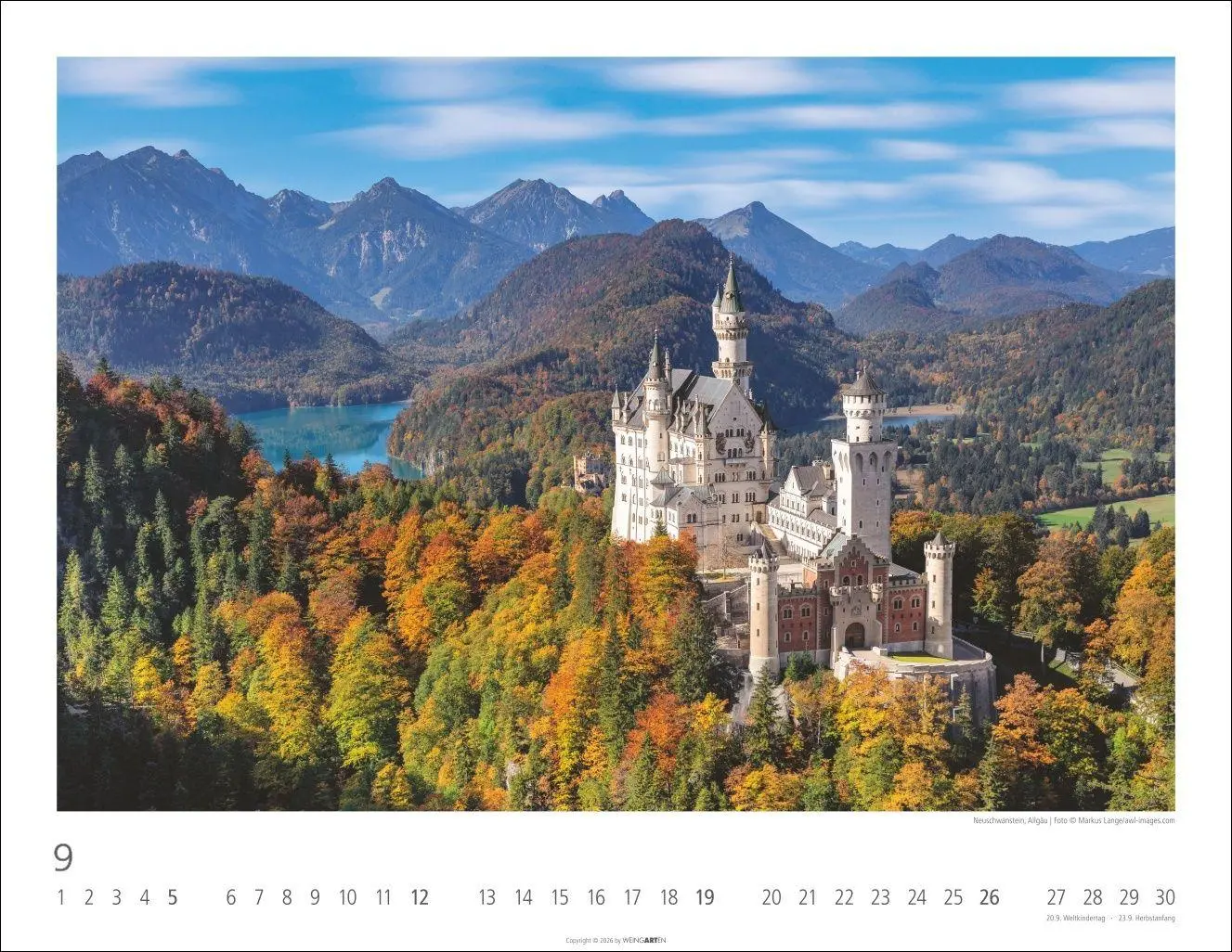 Bild: 9783839904701 | Bayern Kalender 2027 | Kalender | 14 S. | Deutsch | 2027 | Weingarten