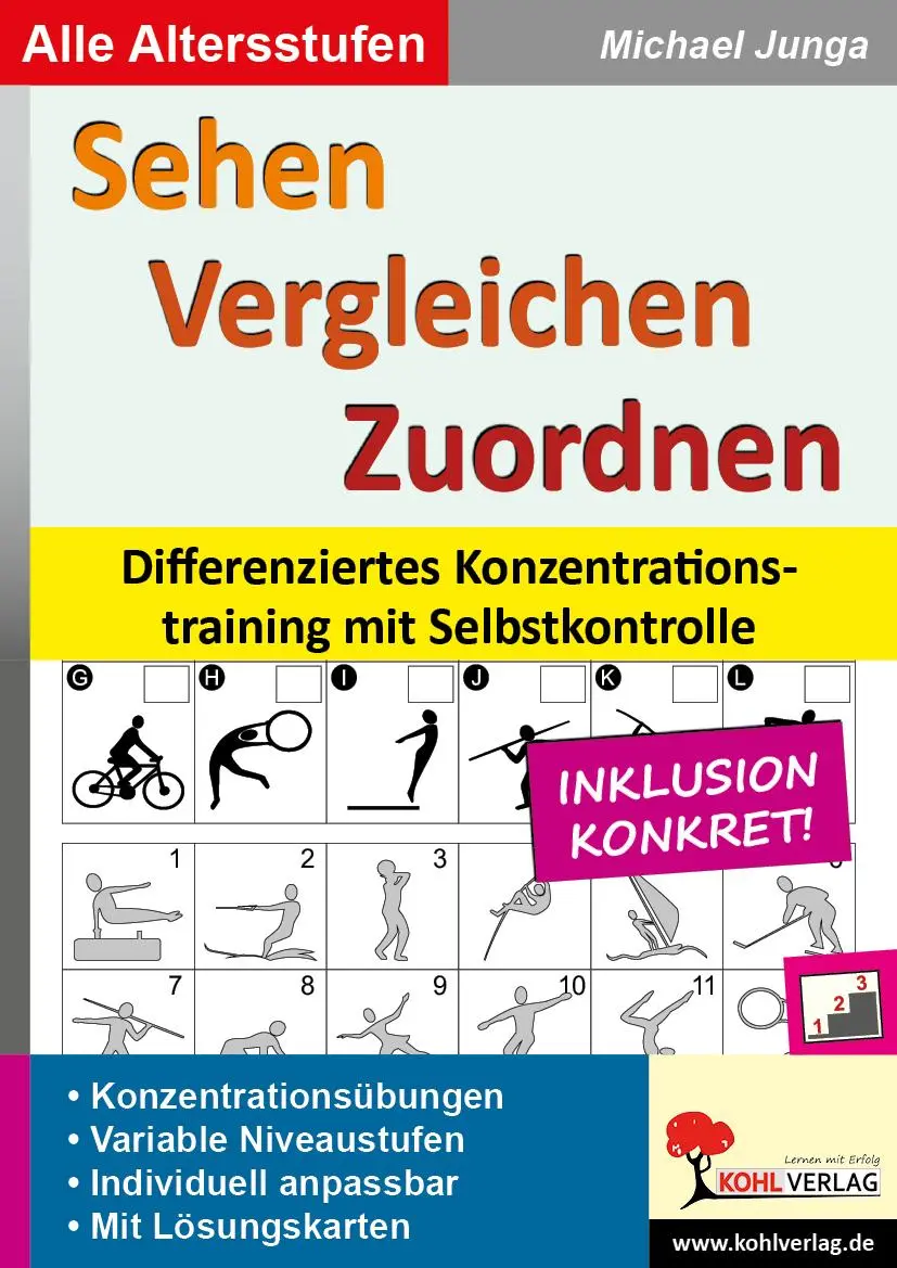 Cover: 9783866324701 | Sehen - Vergleichen - Zuordnen | Michael Junga | Taschenbuch | 64 S.