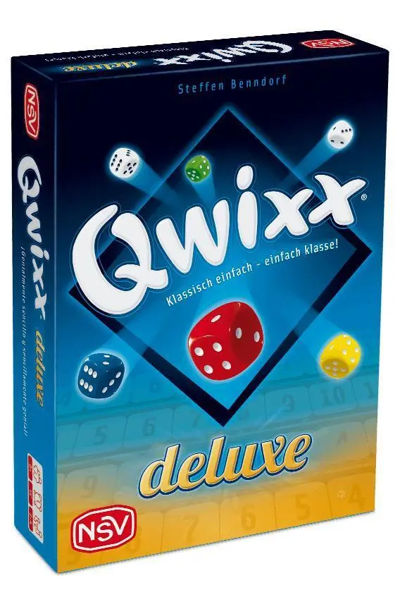 Cover: 4012426884801 | Qwixx - Deluxe | NSV - Nürnberger Spielkarten Verlag | Spiel | Deutsch