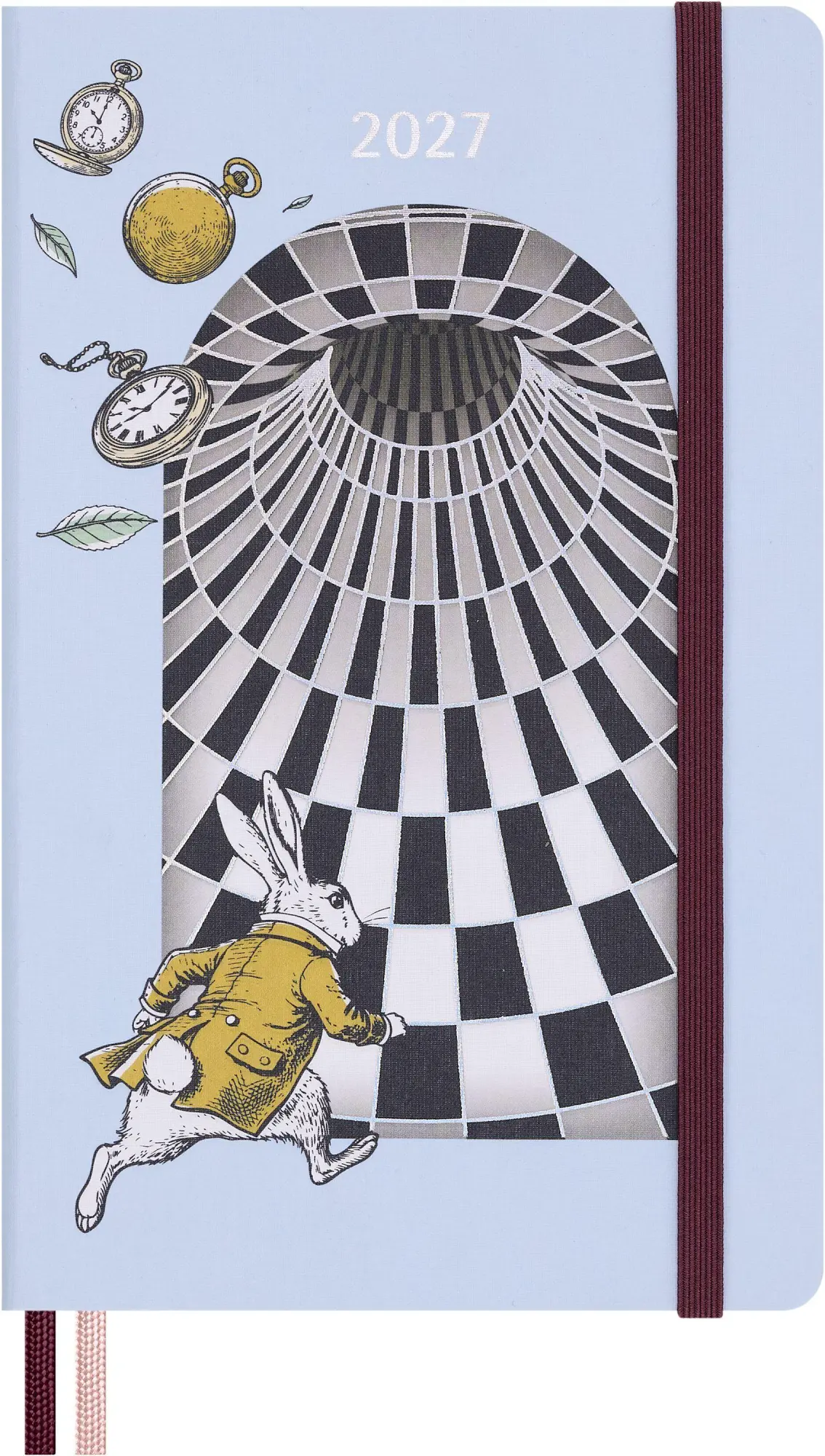 Cover: 8056999274801 | Moleskine Alice im Wunderland 12 Monate Tageskalender 2027, L/A5, 1...
