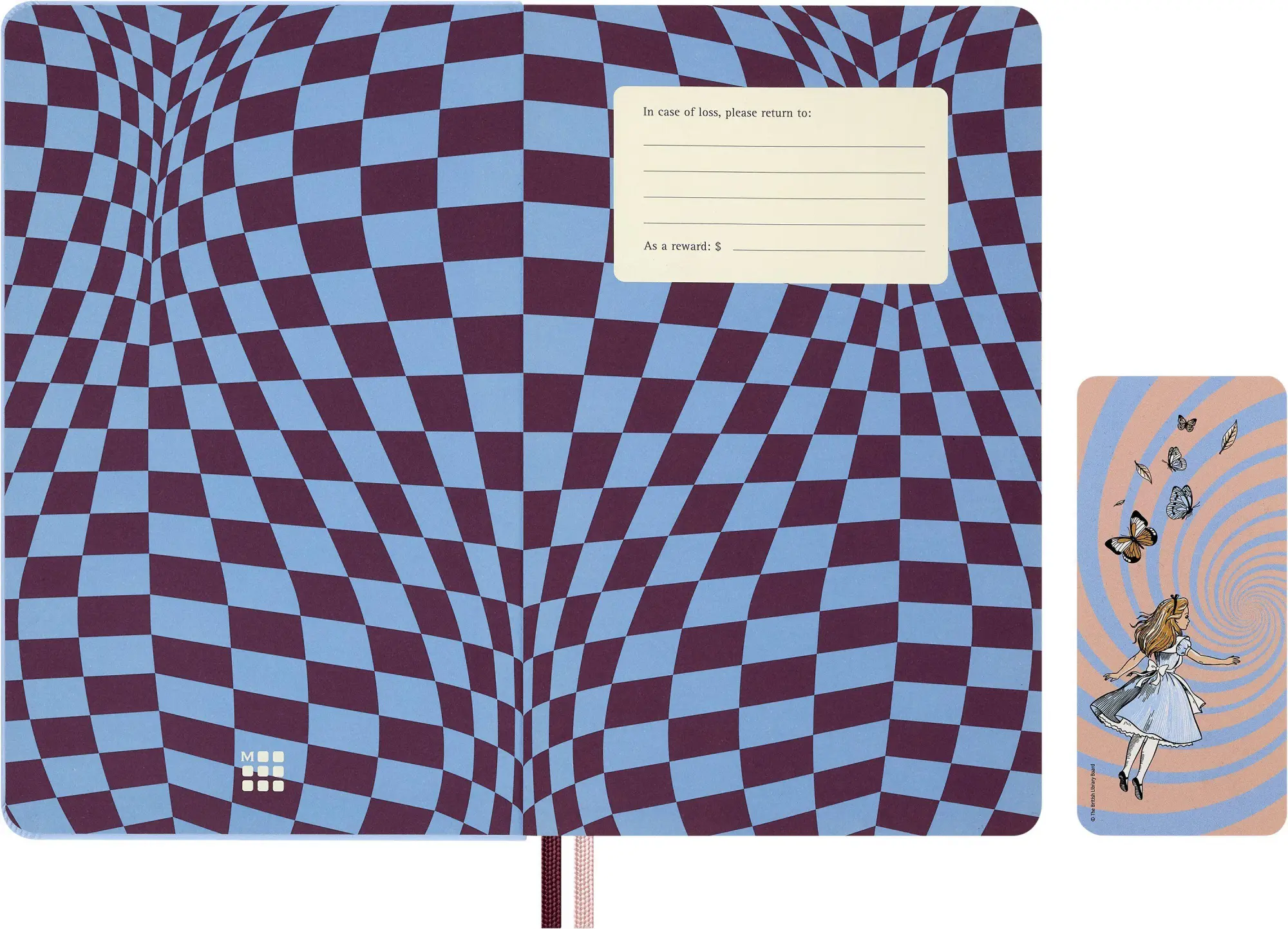 Bild: 8056999274801 | Moleskine Alice im Wunderland 12 Monate Tageskalender 2027, L/A5, 1...