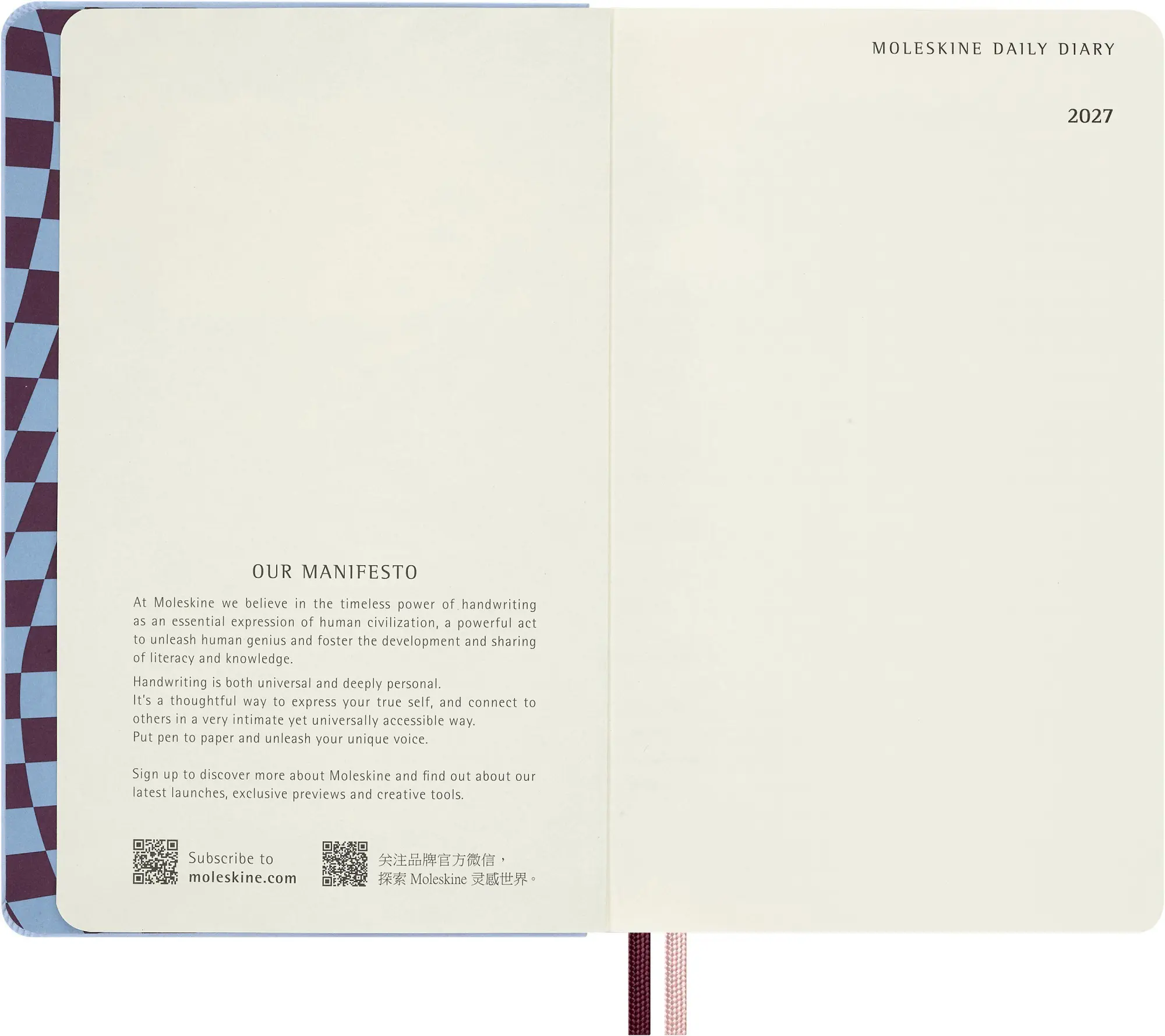 Bild: 8056999274801 | Moleskine Alice im Wunderland 12 Monate Tageskalender 2027, L/A5, 1...