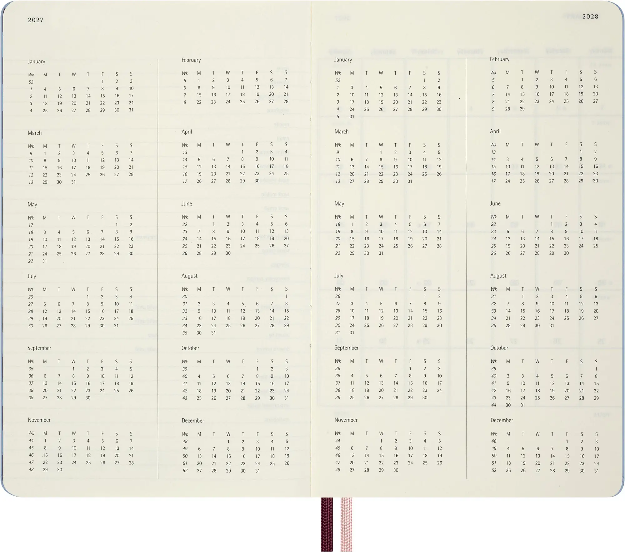 Bild: 8056999274801 | Moleskine Alice im Wunderland 12 Monate Tageskalender 2027, L/A5, 1...