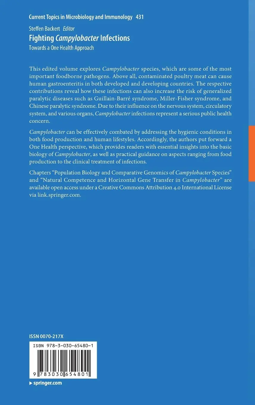 Rückseite: 9783030654801 | Fighting Campylobacter Infections | Towards a One Health Approach