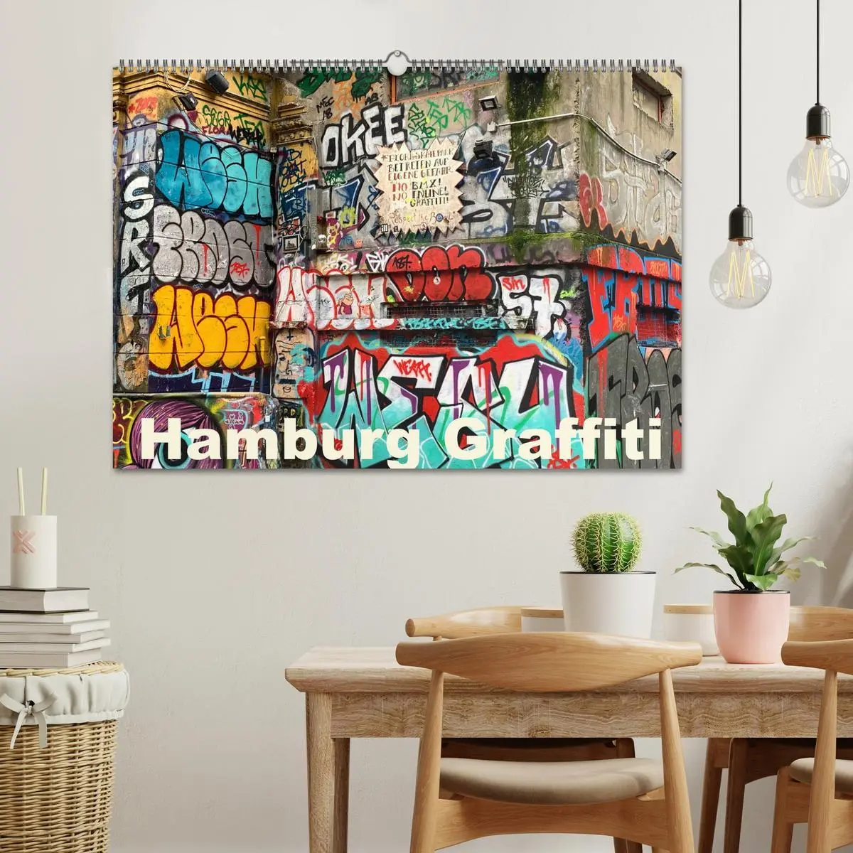 Bild: 9783457754801 | Hamburg Graffiti (Wandkalender 2026 DIN A2 quer), CALVENDO...