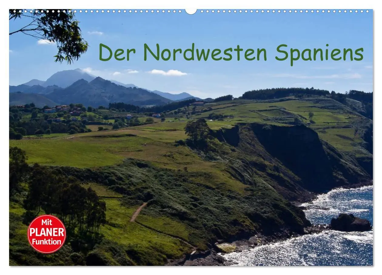 Cover: 9783457994801 | Der Nordwesten Spaniens (Wandkalender 2026 DIN A2 quer), CALVENDO...