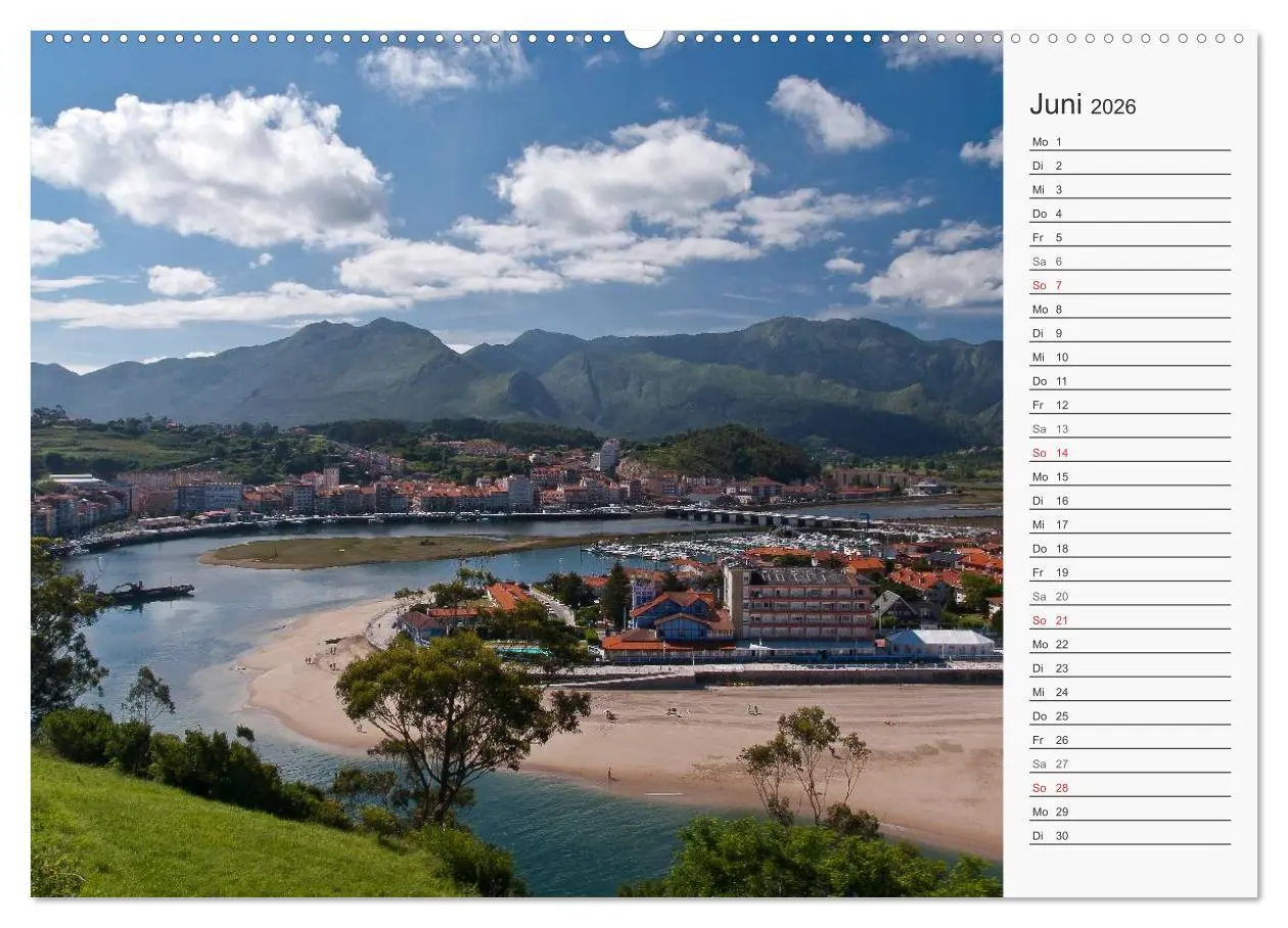Bild: 9783457994801 | Der Nordwesten Spaniens (Wandkalender 2026 DIN A2 quer), CALVENDO...