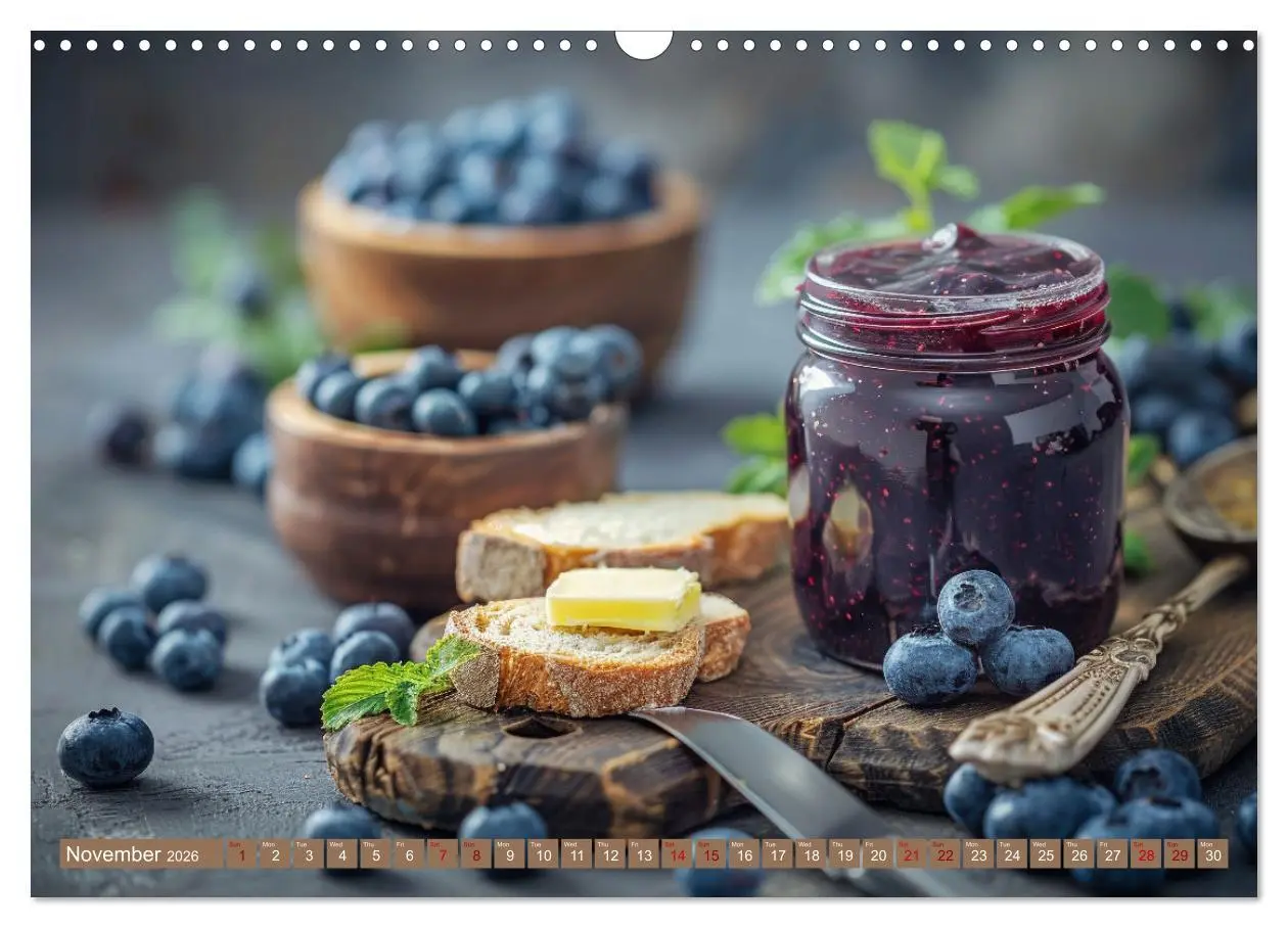 Bild: 9783516534801 | Fruit Paradise in a Jar (Wall Calendar 2026 DIN A3 landscape),...