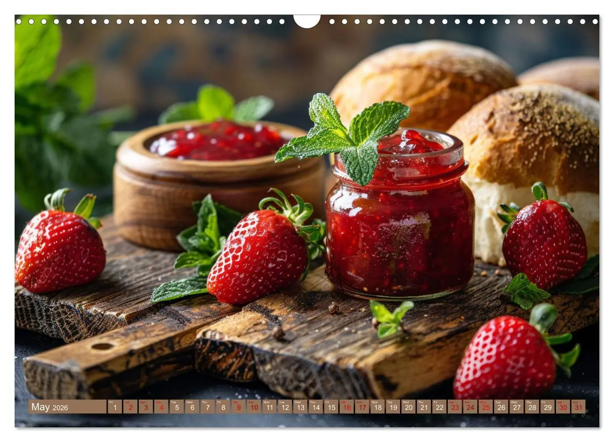 Bild: 9783516534801 | Fruit Paradise in a Jar (Wall Calendar 2026 DIN A3 landscape),...