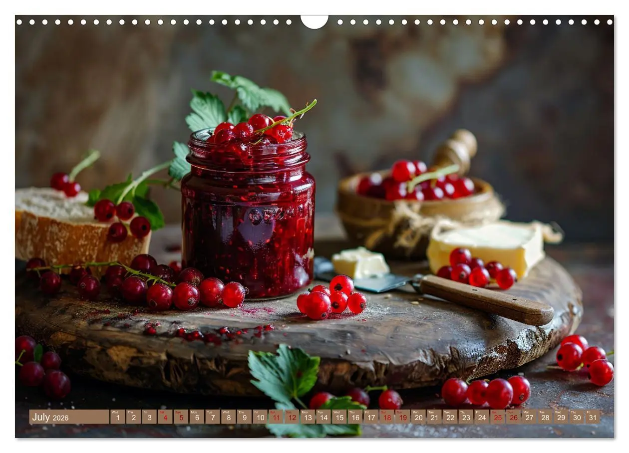 Bild: 9783516534801 | Fruit Paradise in a Jar (Wall Calendar 2026 DIN A3 landscape),...