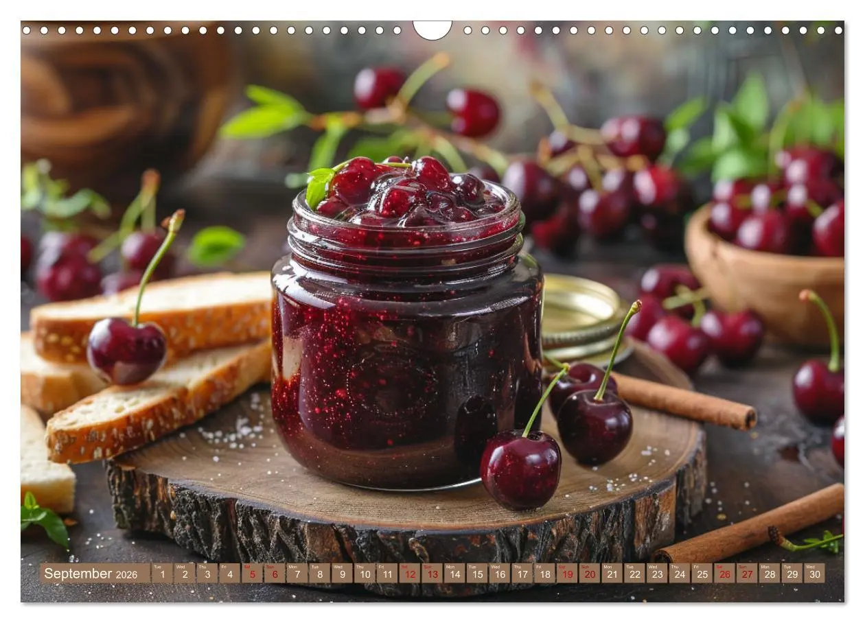 Bild: 9783516534801 | Fruit Paradise in a Jar (Wall Calendar 2026 DIN A3 landscape),...