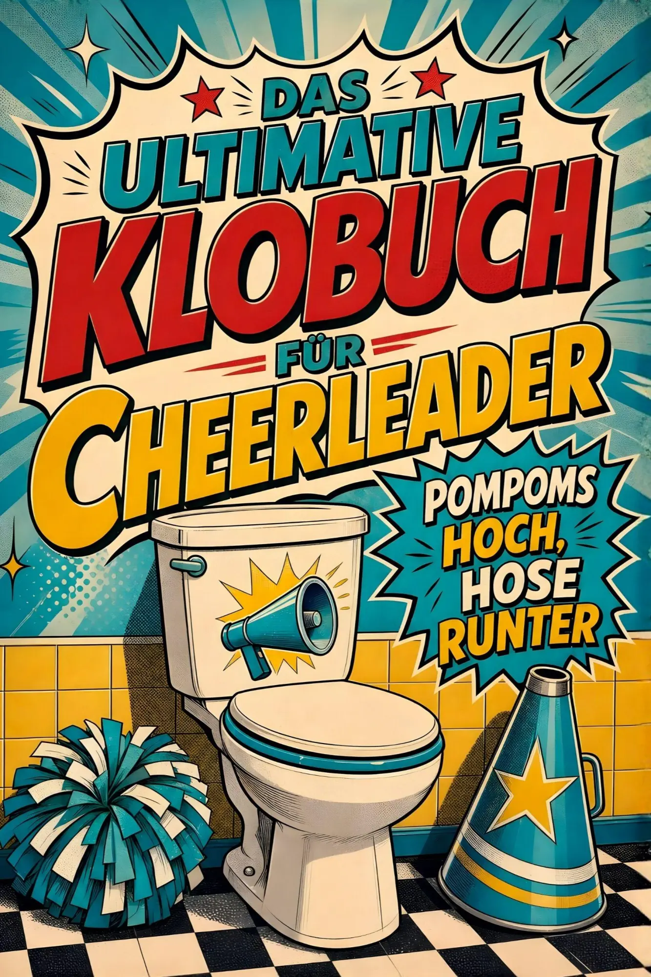Cover: 9783696104801 | Das ultimative Klobuch für Cheerleader | Pompoms hoch, Hose runter