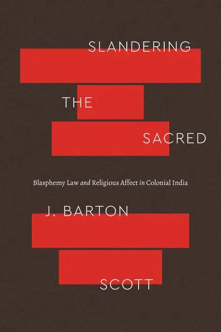 Cover: 9780226824901 | Slandering the Sacred | J. Barton Scott | Taschenbuch | Englisch