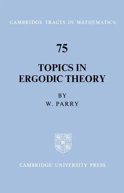Cover: 9780521604901 | Topics in Ergodic Theory | William Parry | Taschenbuch | Englisch