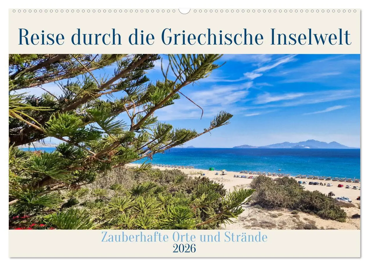Cover: 9783457325001 | Reise durch die Griechische Inselwelt (Wandkalender 2026 DIN A2...