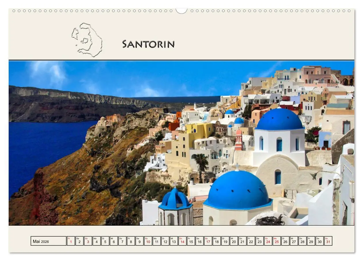 Bild: 9783457325001 | Reise durch die Griechische Inselwelt (Wandkalender 2026 DIN A2...