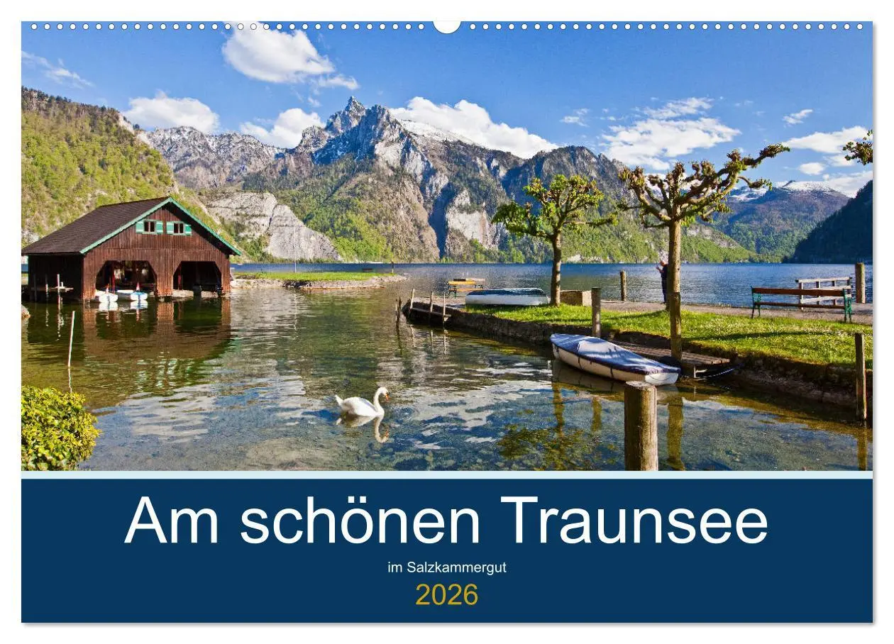 Cover: 9783457875001 | Am schönen Traunsee im Salzkammergut (Wandkalender 2026 DIN A2...