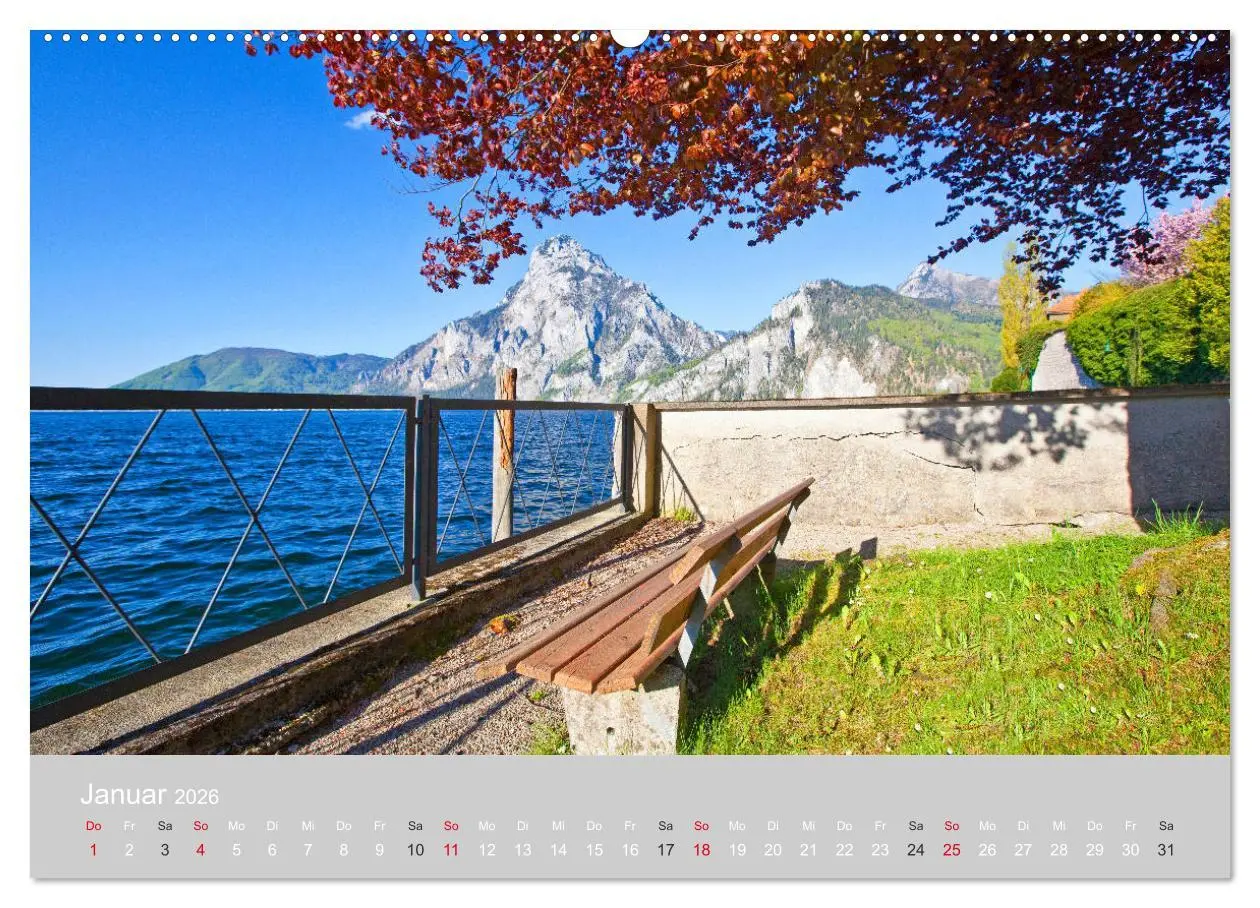 Bild: 9783457875001 | Am schönen Traunsee im Salzkammergut (Wandkalender 2026 DIN A2...
