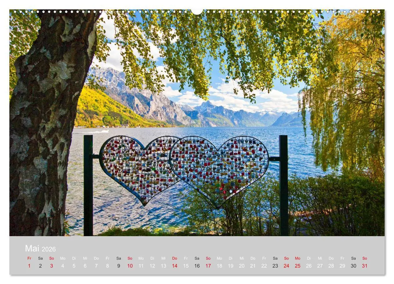 Bild: 9783457875001 | Am schönen Traunsee im Salzkammergut (Wandkalender 2026 DIN A2...