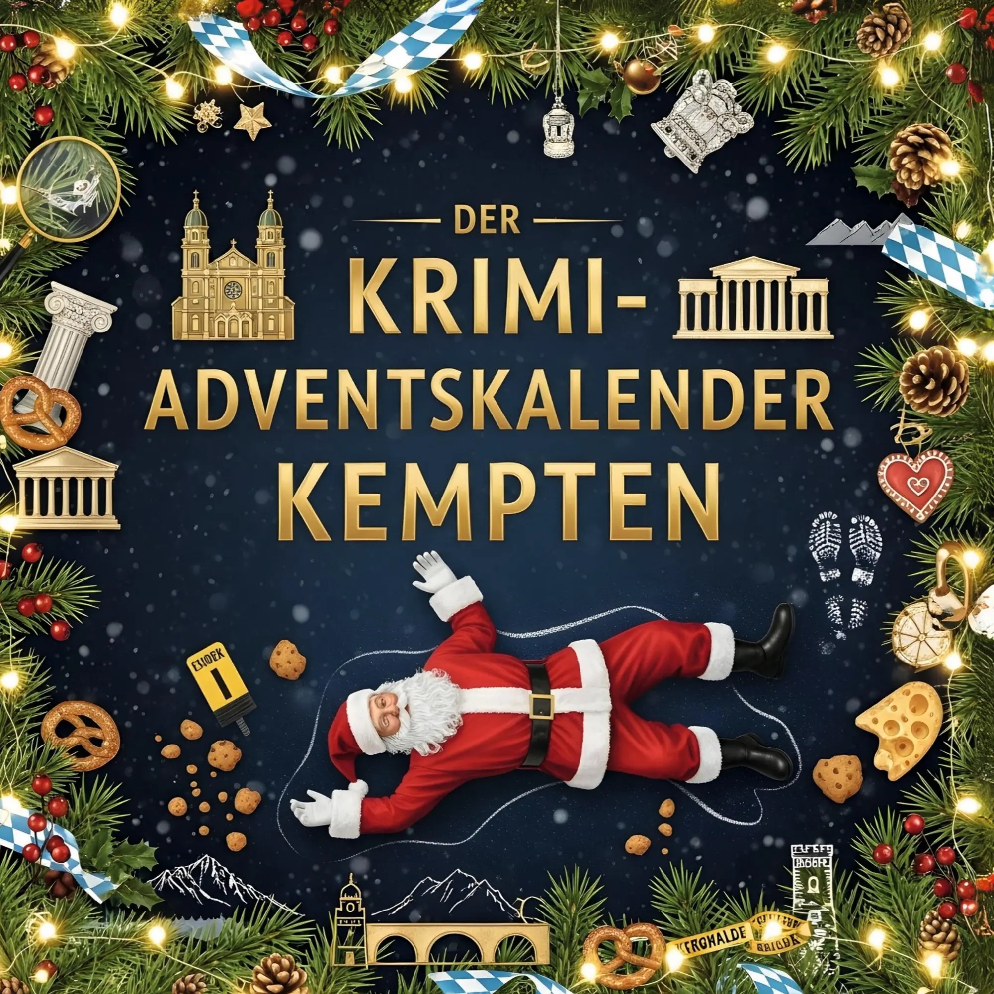 Cover: 9783695305001 | Der Krimi-Adventskalender Kempten | Mordsverdächtig in 24 Akten | Buch
